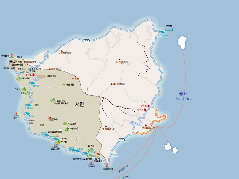 서면 지도